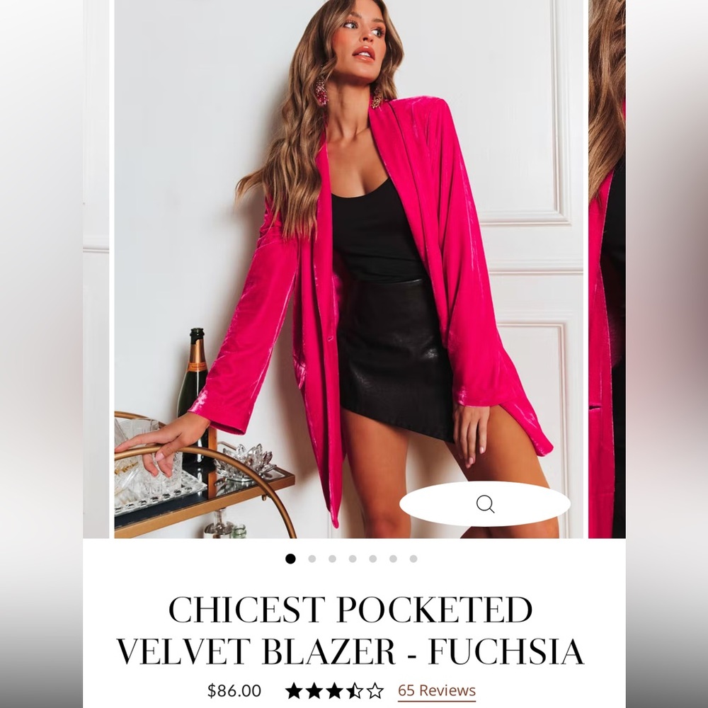 Chicest pocketed blazer from Vici NEVER WORN